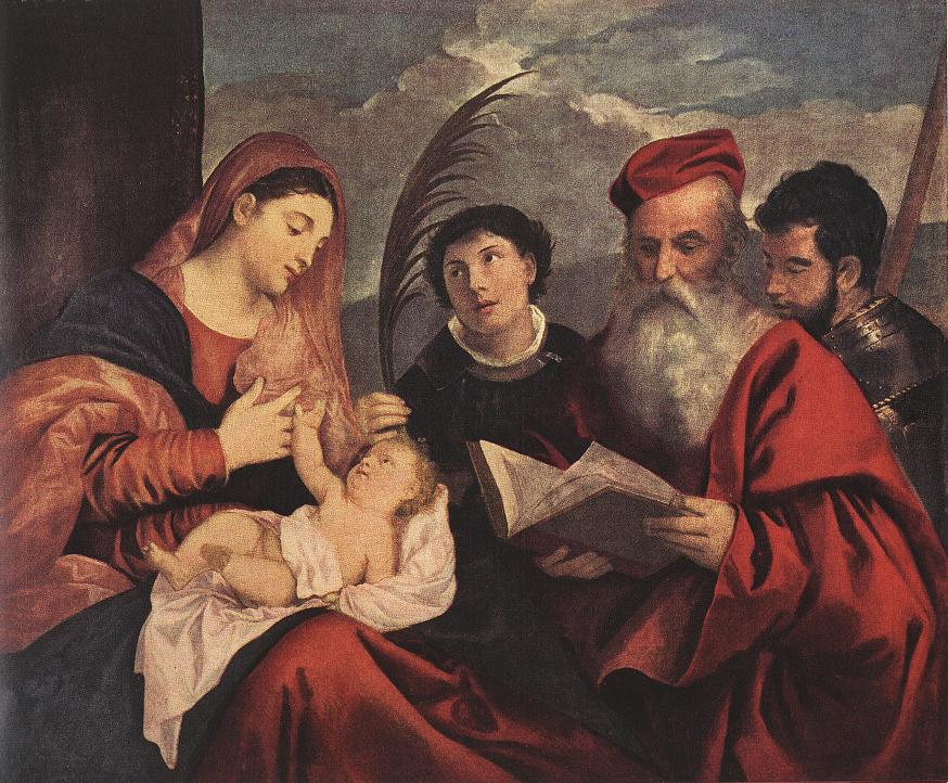 Mary with the Child and Saints rt